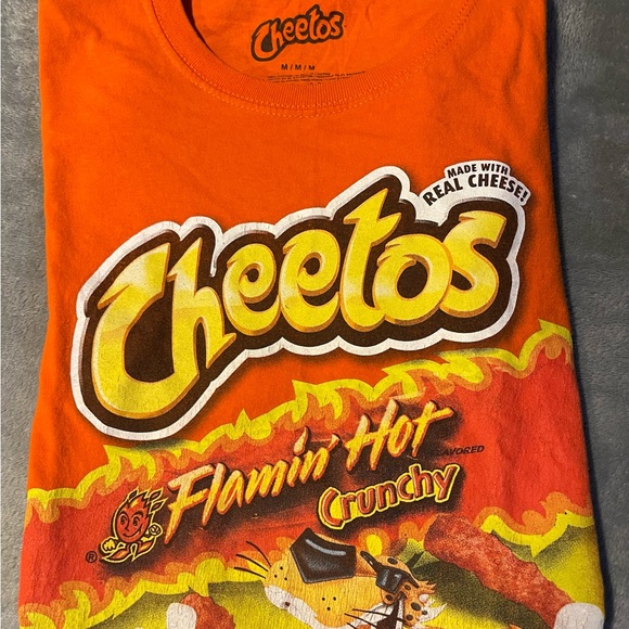 Flaming Hot Cheetos, size medium. - Picture 9 of 9